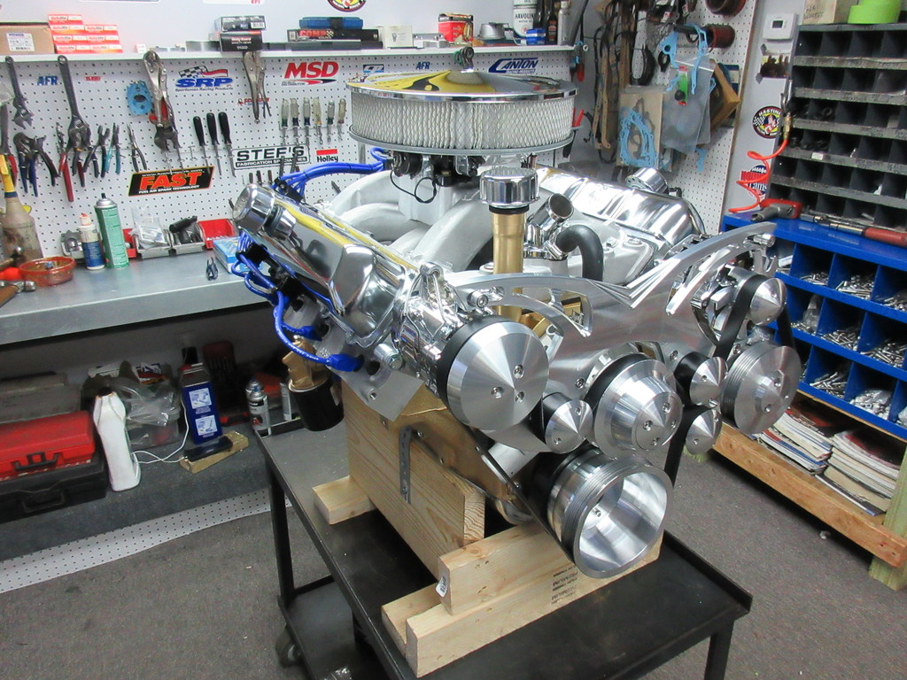 455 Oldsmobile Crate Engine 475 HP With Aluminum Heads