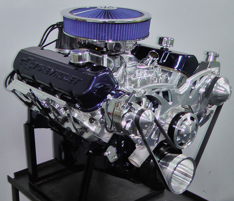 454 Big Block Chevy Turn Key Crate Engine With 550 HP
