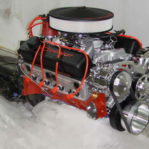 Engine transmission package