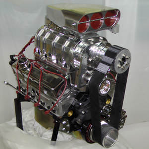 Chevy 383 supercharged crate engine