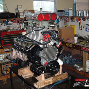 Supercharged Ford crate engine