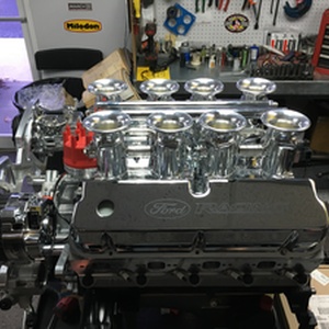 Ford 363 Chromed Inglese Stack Induction EFI