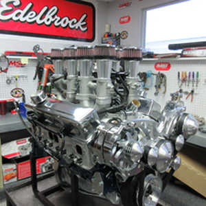 Chevy 383 Inglese Stacks EFI