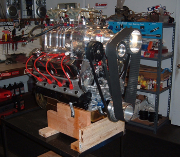 347 Ford Super Charged Stroker Engine